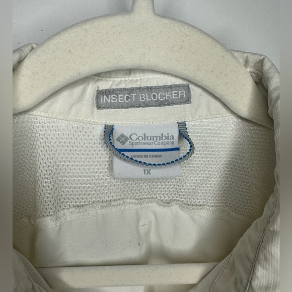 COLUMBIA Women's Insect Blocker Shirt size 1x - Picture 5 of 10
